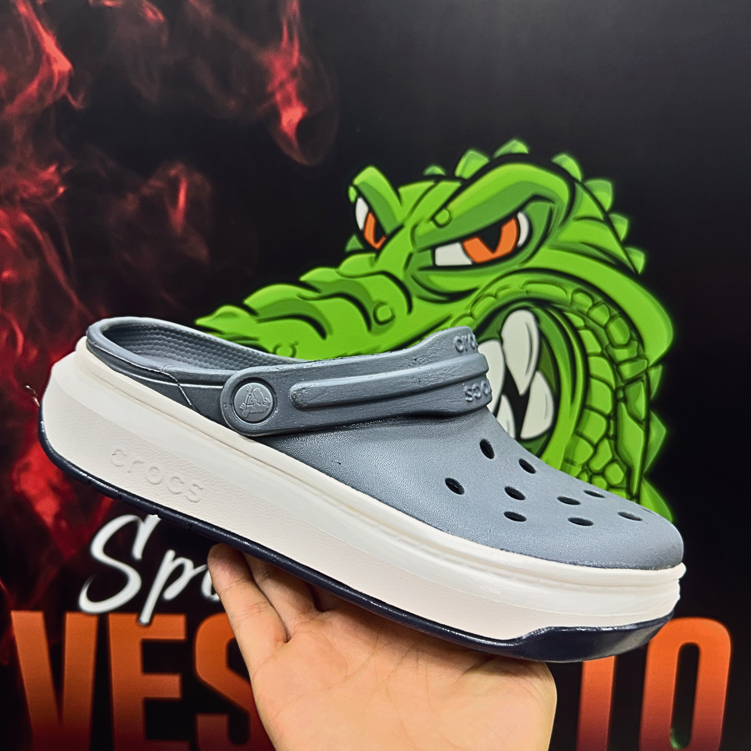 CrocBand Force Gris