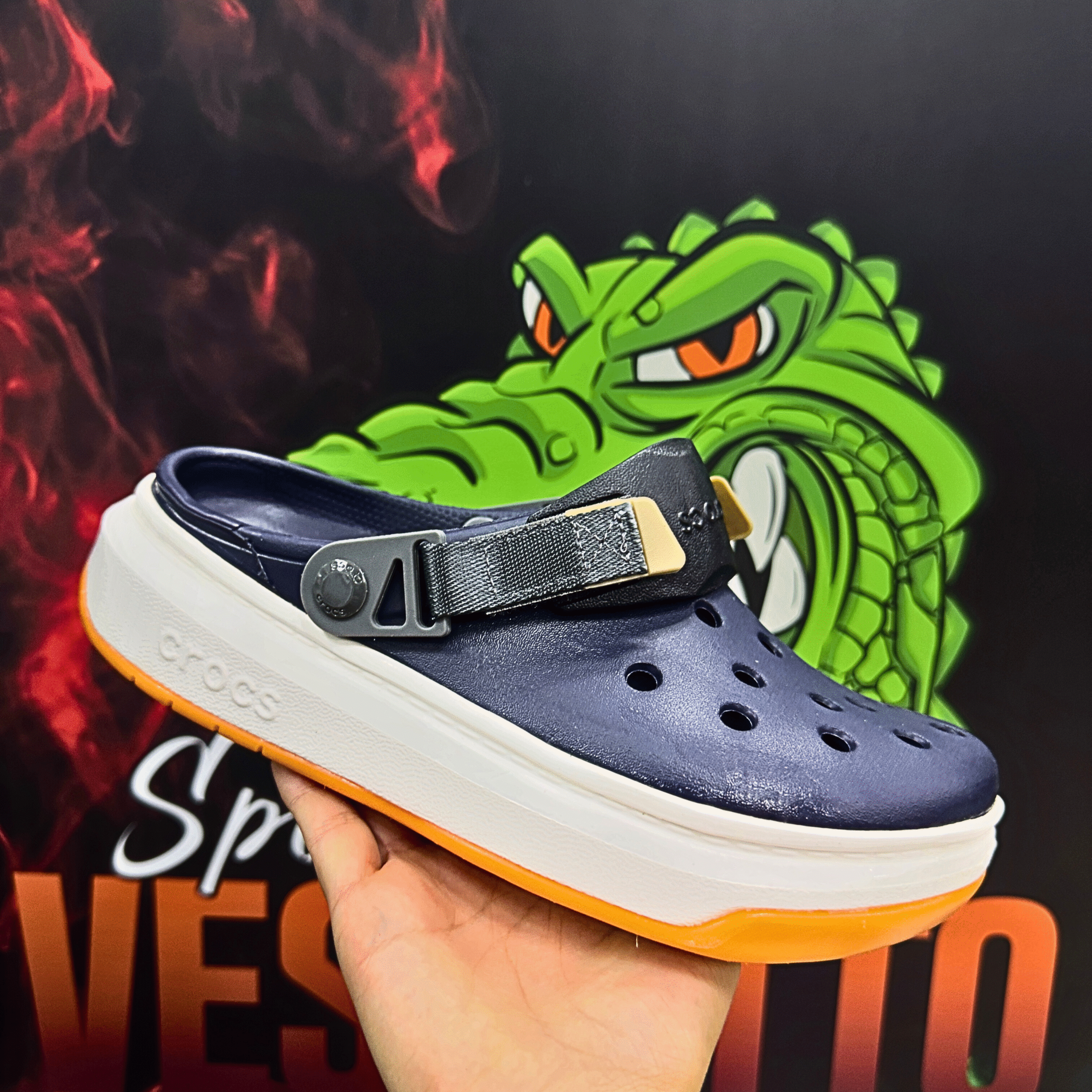 Crocband Force Navy Zapote