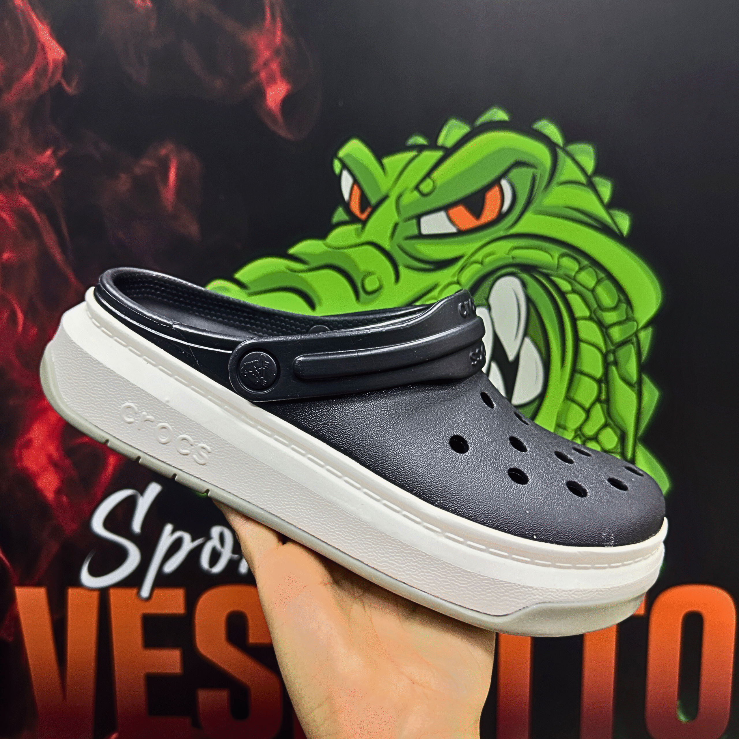 CrocBand Force Negra