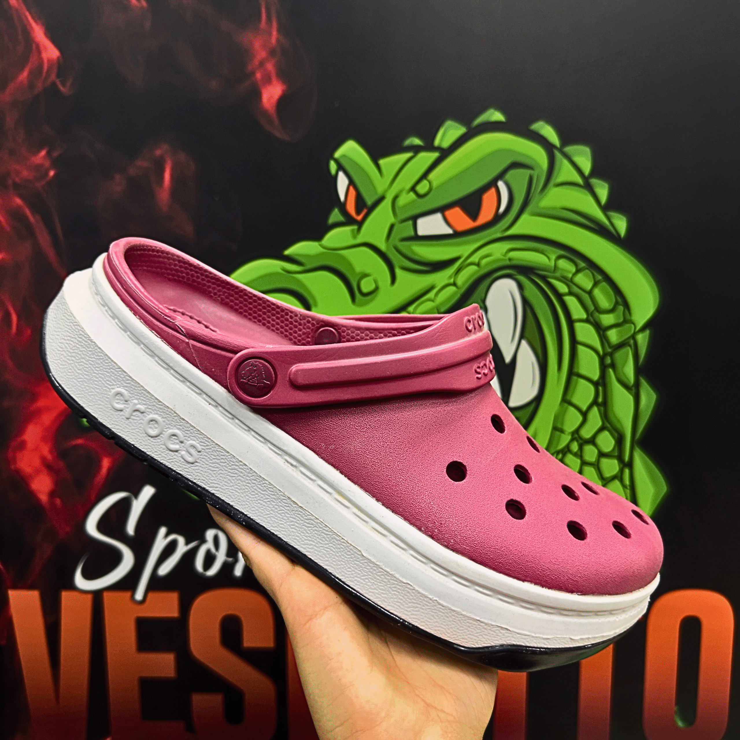 Crocband Force Roja